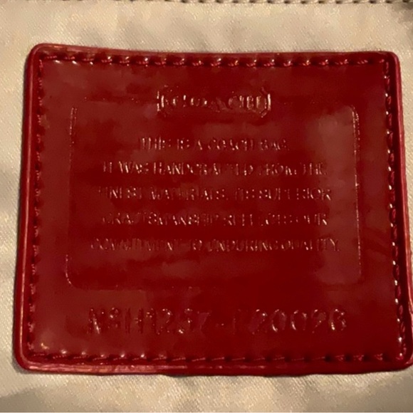 COACH Vintage Signature C Poppy Handbag - Picture 12 of 14